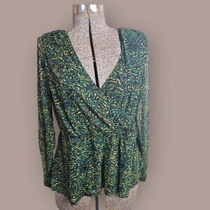 Addition Elle Long Sleeve Blouse, sz 1X